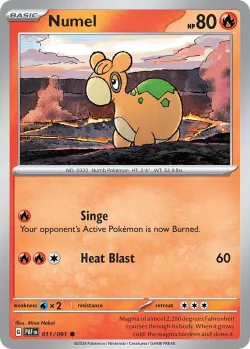 Numel #011/091 · Pokémon