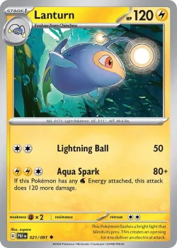 Lanturn #021/091 · Pokémon