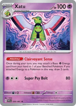 Xatu #026/091 · Pokémon