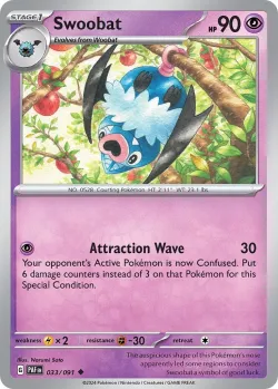 Swoobat #033/091 · Pokémon