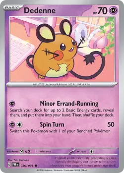 Dedenne #036/091 · Pokémon