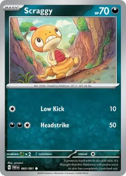 Scraggy #060/091 · Pokémon