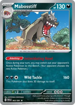 Mabosstiff #063/091 · Pokémon
