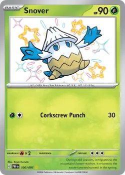 Snover #100/091 · Pokémon