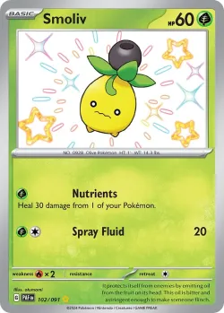 Smoliv #102/091 · Pokémon