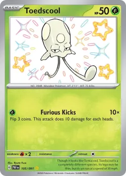 Toedscool #105/091 · Pokémon