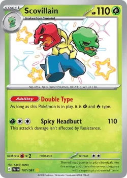Scovillain #107/091 · Pokémon