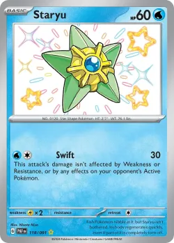 Staryu #118/091 · Pokémon