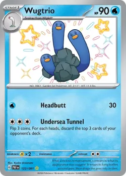 Wugtrio #122/091 · Pokémon