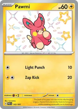 Pawmi #142/091 · Pokémon