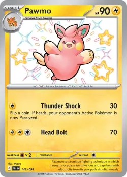 Pawmo #143/091 · Pokémon