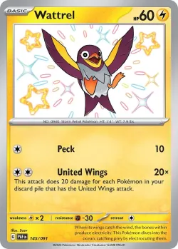 Wattrel #145/091 · Pokémon