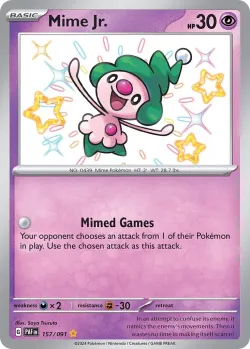 Mime Jr. #157/091 · Pokémon