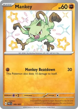 Mankey #169/091 · Pokémon