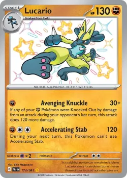 Lucario #174/091 · Pokémon