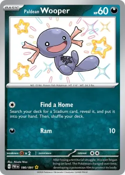 Paldean Wooper #180/091 · Pokémon