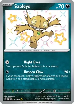 Sableye #184/091 · Pokémon