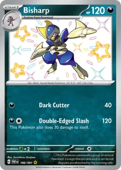 Bisharp #186/091 · Pokémon