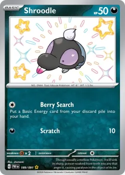 Shroodle #189/091 · Pokémon