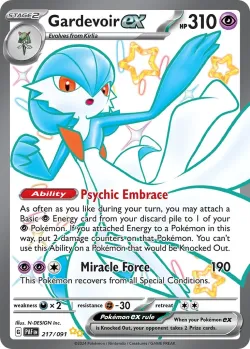 Gardevoir ex 「PAF 217/091」「EN」