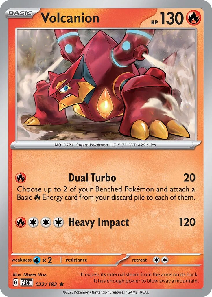 Volcanion 「PAR 022/182」「EN」