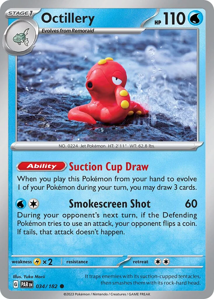 Octillery 「PAR 034/182」「EN」