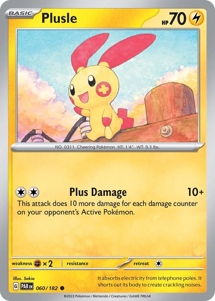 Plusle 「PAR 060/182」「EN」