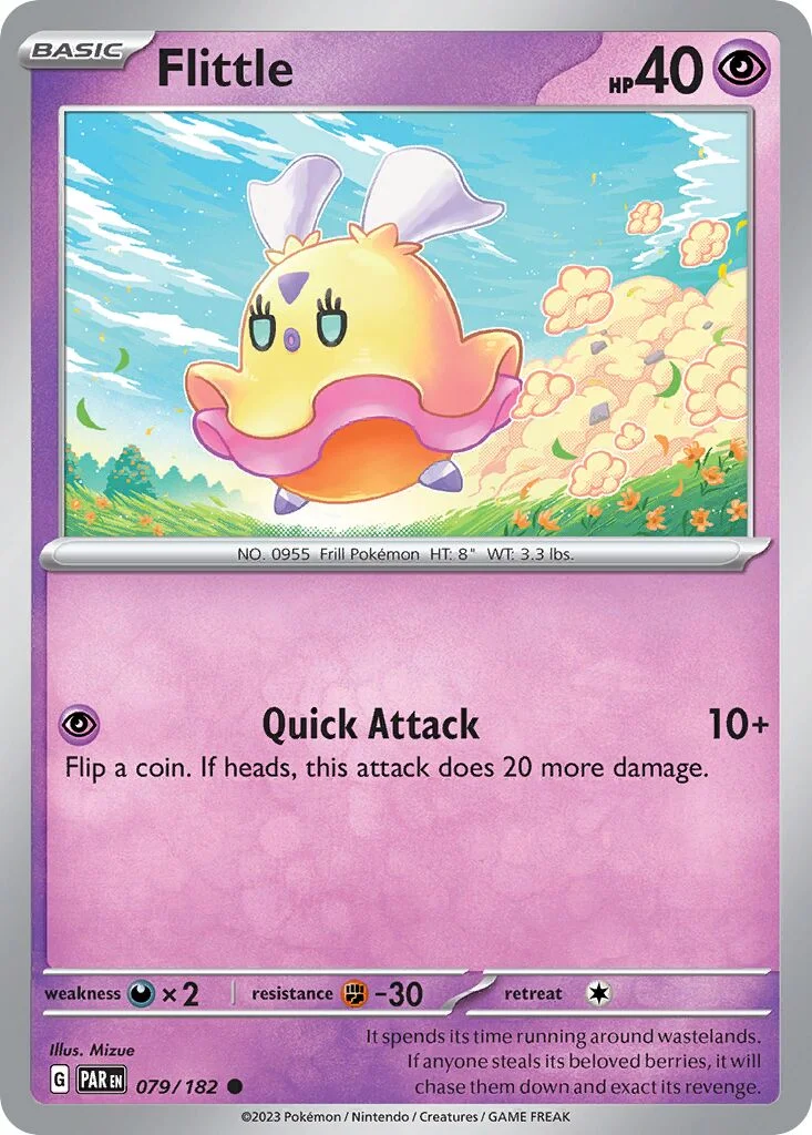 Flittle 「PAR 079/182」「EN」