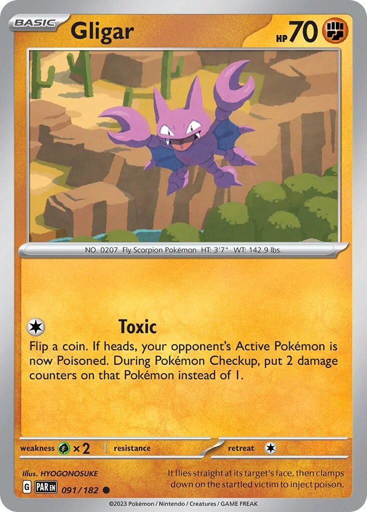 Gligar 「PAR 091/182」「EN」