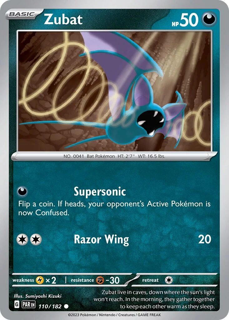 Zubat 「PAR 110/182」「EN」