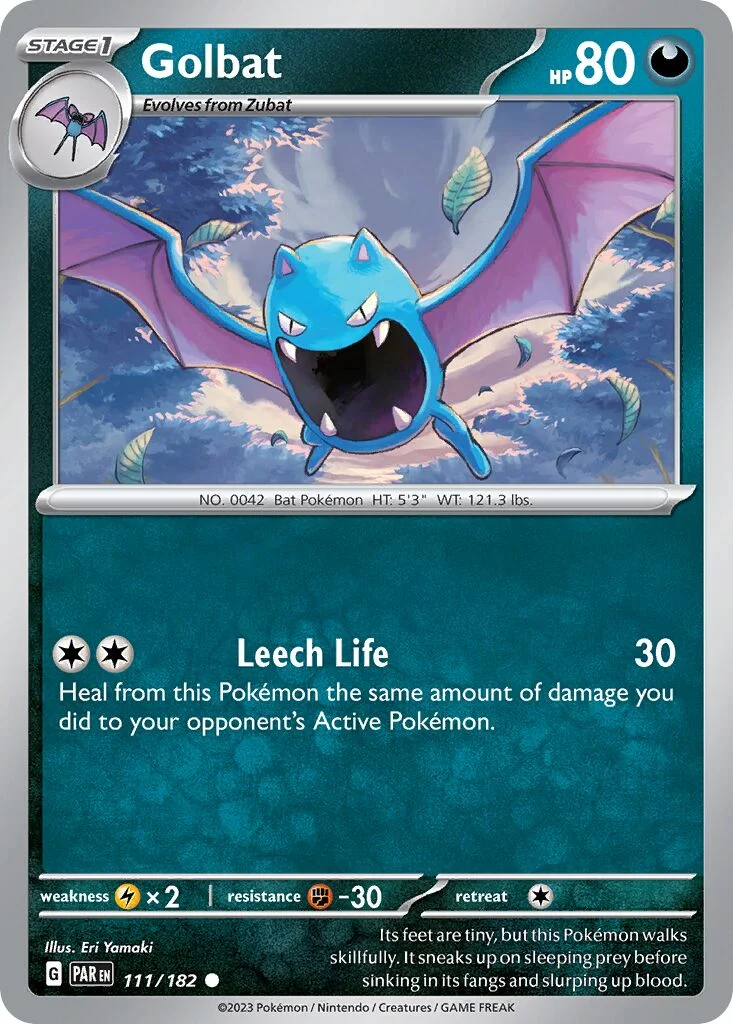 Golbat 「PAR 111/182」「EN」