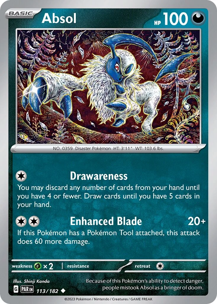 Absol 「PAR 113/182」「EN」