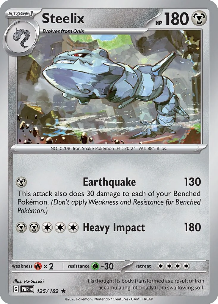 Steelix 「PAR 125/182」「EN」