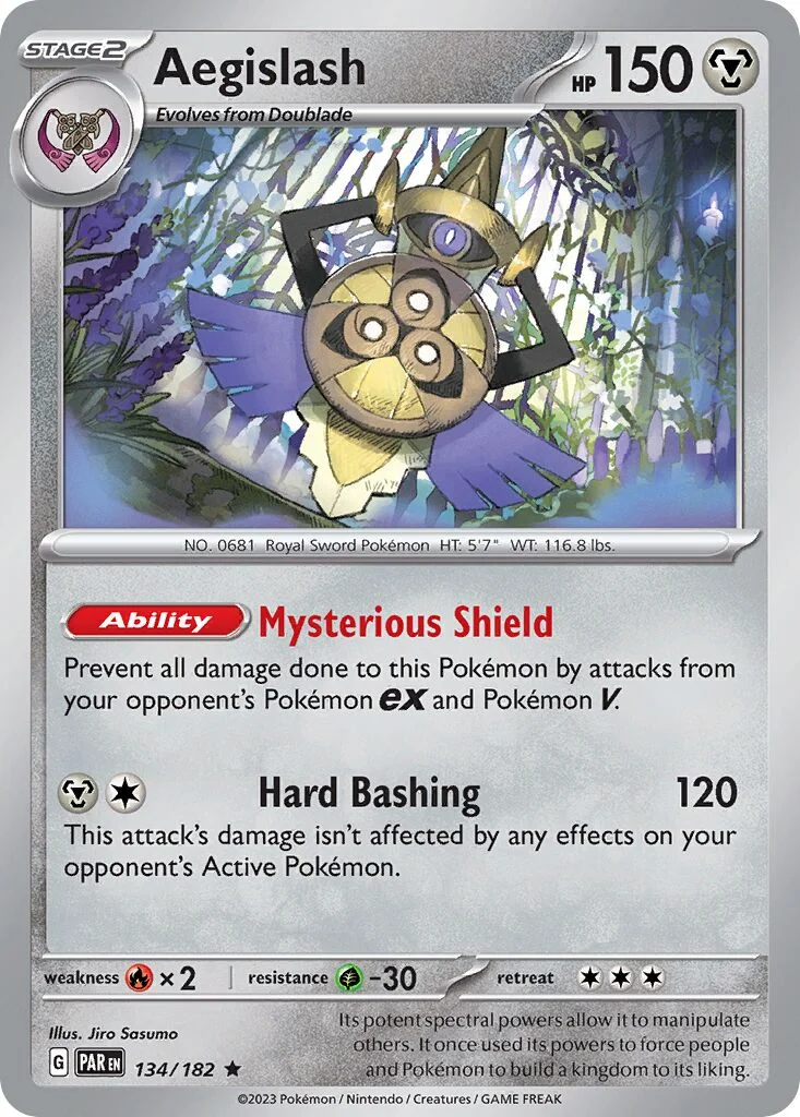 Aegislash 「PAR 134/182」「EN」
