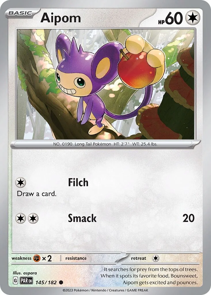 Aipom 「PAR 145/182」「EN」