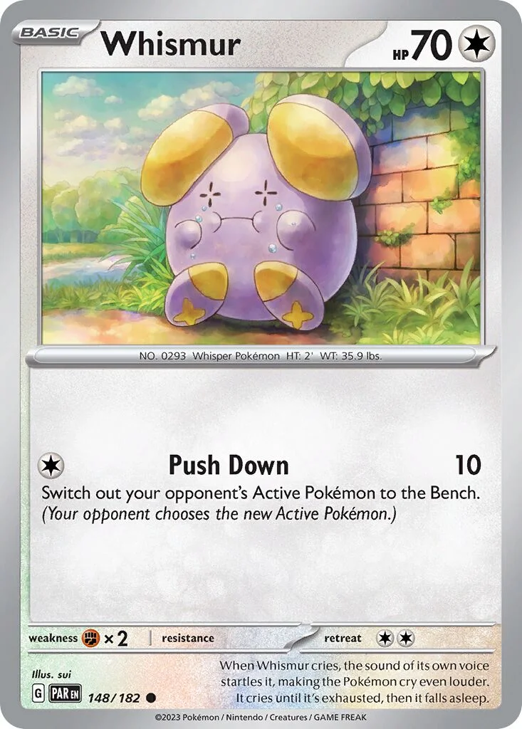 Whismur 「PAR 148/182」「EN」
