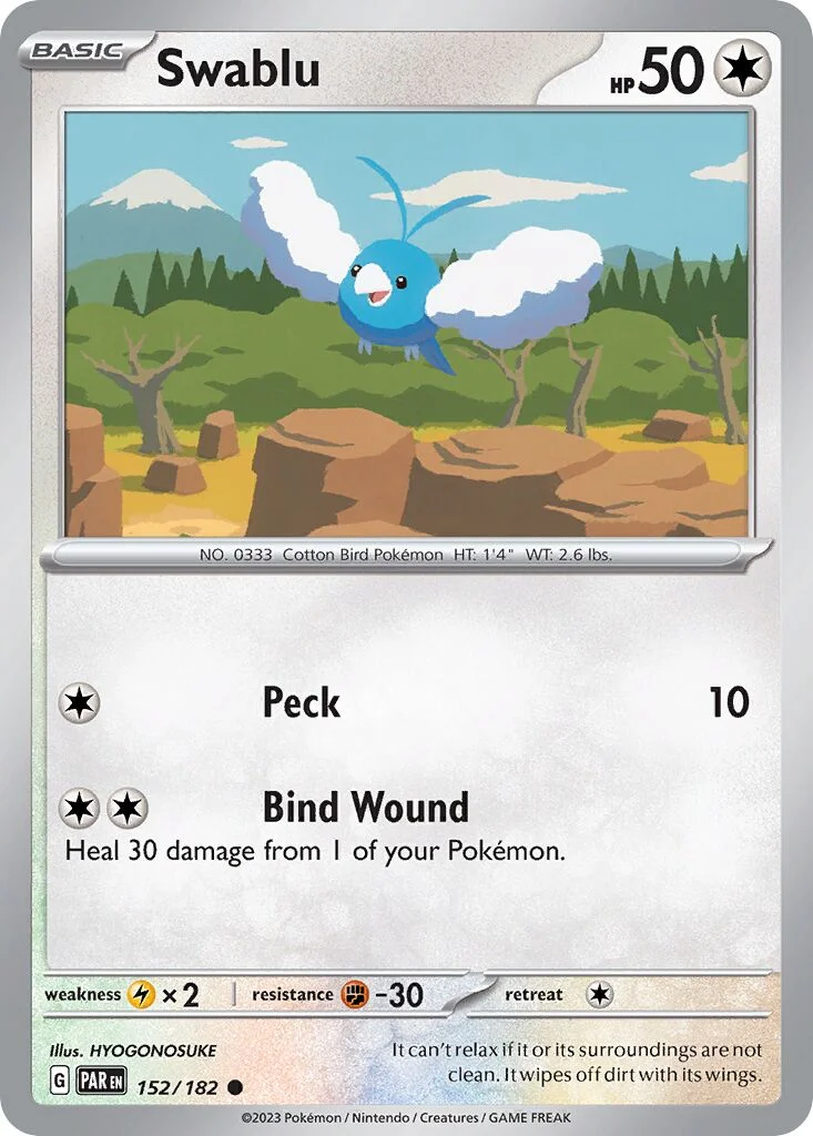 Swablu 「PAR 152/182」「EN」