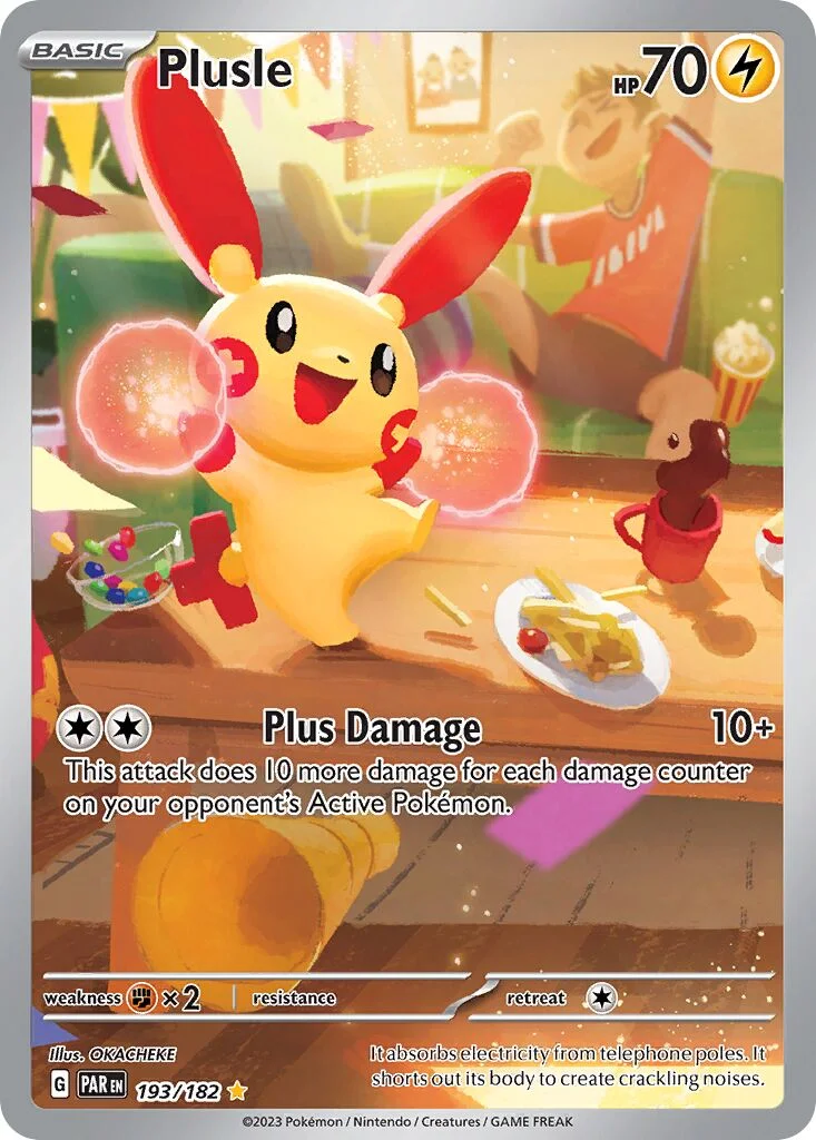 Plusle 「PAR 193/182」「EN」