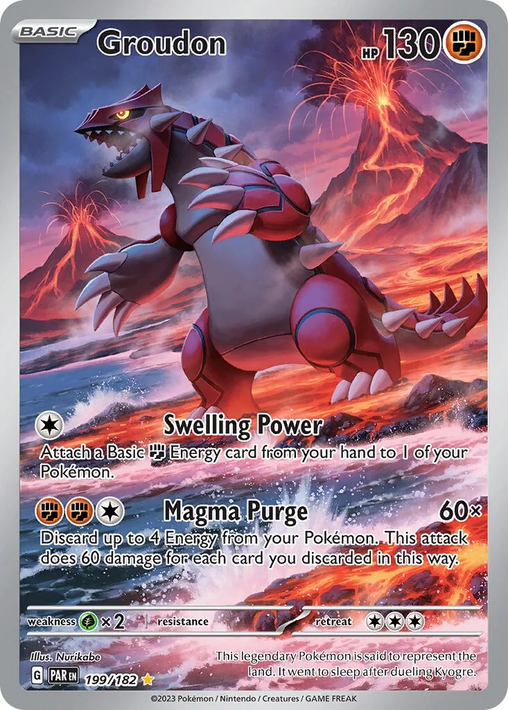 Groudon 「PAR 199/182」「EN」
