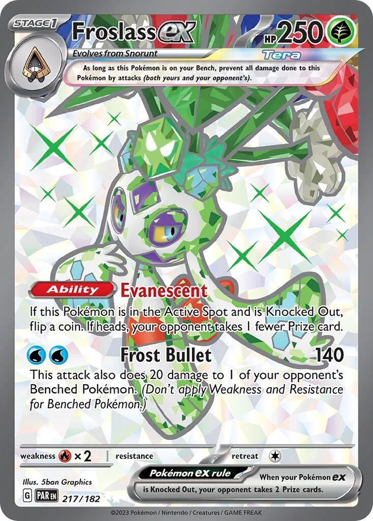 Froslass ex 「PAR 217/182」「EN」