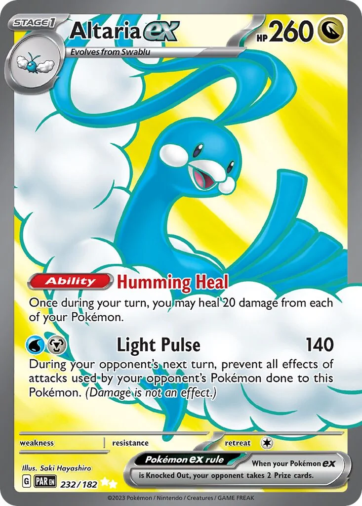 Altaria ex 「PAR 232/182」「EN」