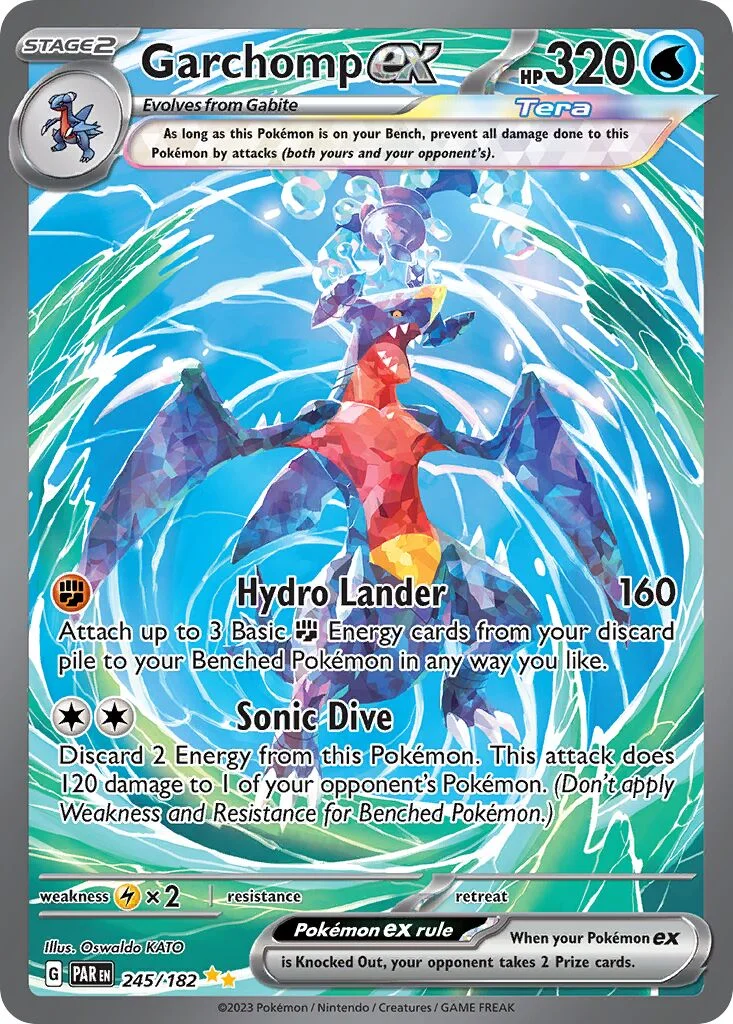 Garchomp ex 「PAR 245/182」「EN」