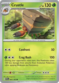 Crustle #007/182 · Pokémon