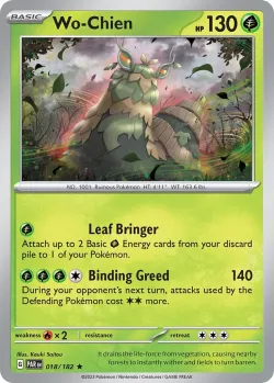 Wo-Chien #018/182 · Pokémon