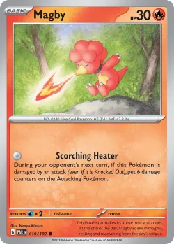 Magby #019/182 · Pokémon