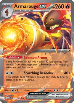 Armarouge ex #027/182 · Pokémon