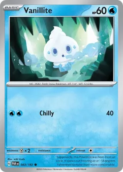 Vanillite #043/182 · Pokémon