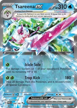 Tsareena ex #046/182 · Pokémon
