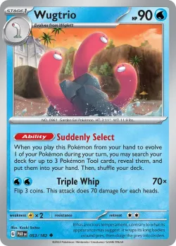 Wugtrio #053/182 · Pokémon