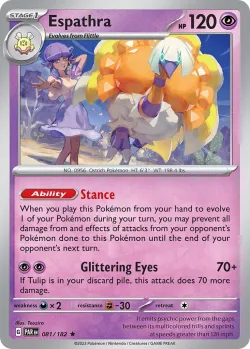 Espathra #081/182 · Pokémon